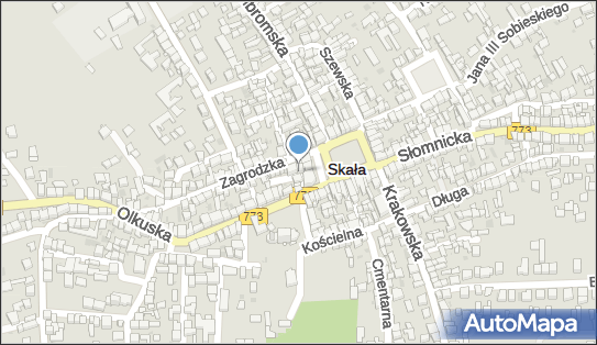 Sklep Spożywczo Monopolowy, Zacisze 2, Skała 32-043 - Monopolowy - Sklep, NIP: 5130050401