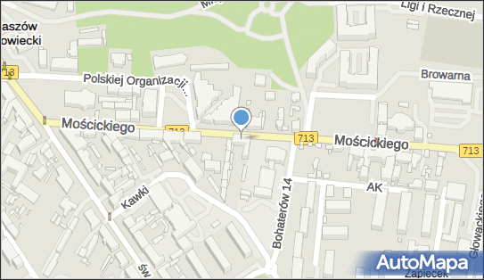 SLR Tomaszów Mazowiecki, Mościckiego Ignacego, prezydenta713 97-200 - Nadajnik TV