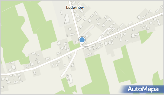 Niebezpieczny zakręt, Ludwinów, Ludwinów 42-320 - Niebezpieczne miejsce