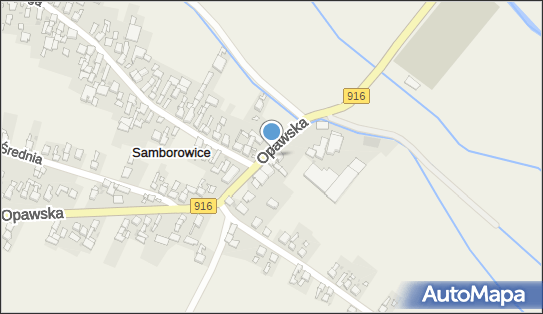 ONU Samborowice, DW 916, Opawska 3, Samborowice - Obiekt Orange (Host)