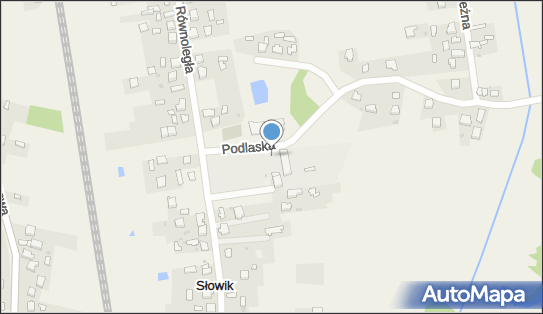 Boisko, Podlaska 4, Słowik - Obiekt sportowy