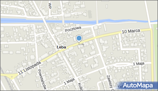 Sklep Przemysłowy, ul. 10 Marca 2, Łeba 84-360 - Odzieżowy - Sklep, numer telefonu, NIP: 8411066105