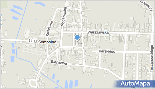 Sklep Wielobranżowy, pl. Wolności 12, Sompolno 62-610 - Odzieżowy - Sklep, NIP: 6661217231