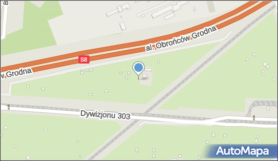 Ogródki działkowe, S8, Warszawa - Ogródki działkowe