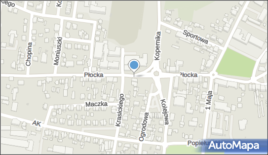 ORLEN Paczka Automaty, Płocka 59a, Płońsk 09-100, godziny otwarcia