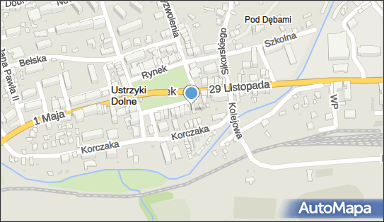 ORLEN Paczka Automaty, Rynek 8, Ustrzyki Dolne 38-700, godziny otwarcia