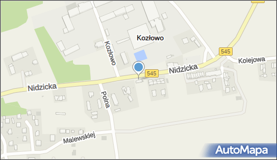 ORLEN Paczka Punkty, Nidzicka 7, Kozłowo 13-124, godziny otwarcia