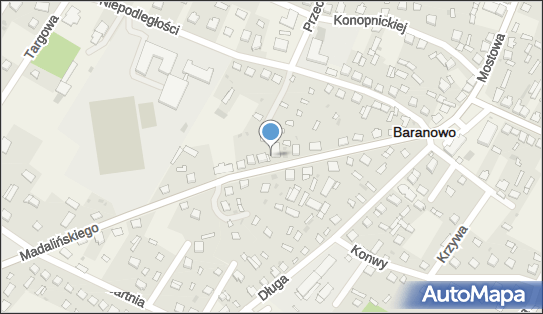 ORLEN Paczka Punkty, Madalińskiego 16, Baranowo 06-320, godziny otwarcia