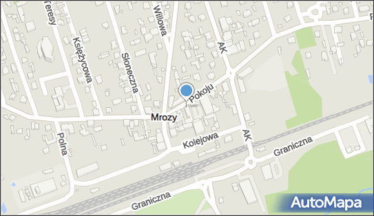ORLEN Paczka Punkty, Pokoju 2, Mrozy 05-320, godziny otwarcia