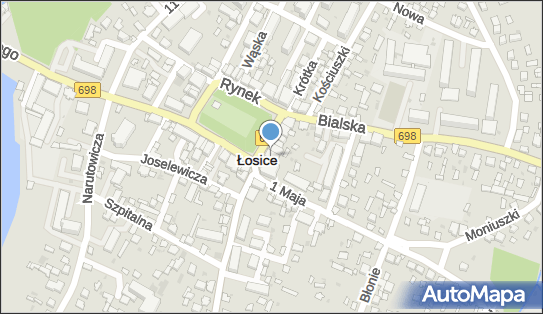 ORLEN Paczka Punkty, Rynek 19, Łosice 08-200, godziny otwarcia