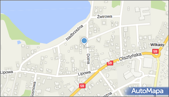 Domki Letniskowe Wilkasy, Dolna 5, Wilkasy 11-500 - Ośrodek wypoczynkowy