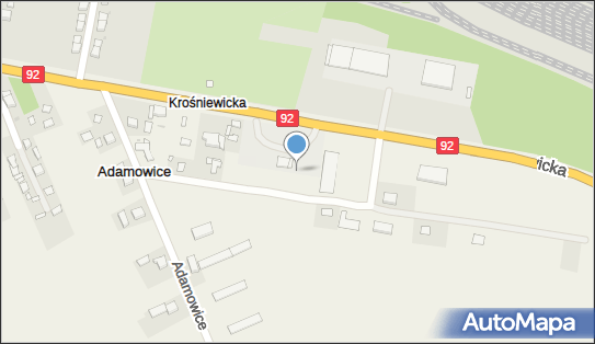 Paczkomat InPost ADXM01M, Adamowice 1A, Adamowice 99-300