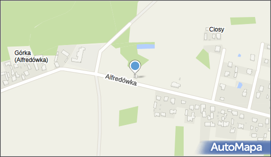 Paczkomat InPost AFD01BAPP, Alfredówka 204, Alfredówka 39-460