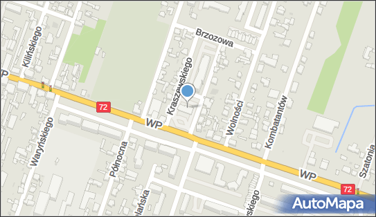 Paczkomat InPost ALL01M, Wojska Polskiego 62/64, Aleksandrów Łódzki 95-070