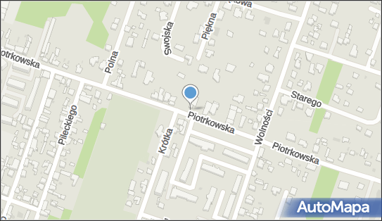 Paczkomat InPost ALL02BAPP, Piotrkowska 62, Aleksandrów Łódzki 95-070