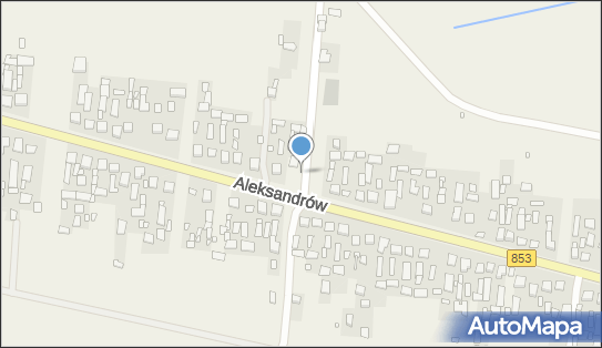 Paczkomat InPost ALX01BAPP, Aleksandrów Trzeci 444, Aleksandrów 23-408