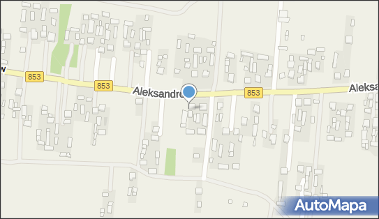 Paczkomat InPost ALX01M, Aleksandrów 163, Aleksandrów 23-408