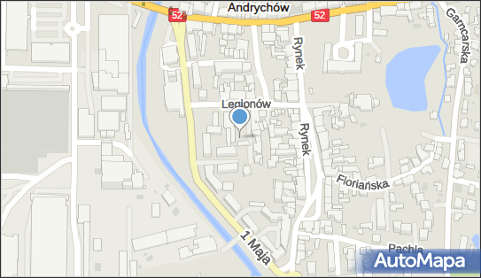 Paczkomat InPost AND01APP, Legionów 15, Andrychów 34-120