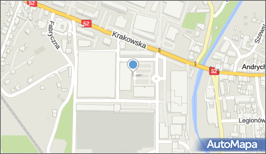 Paczkomat InPost AND02APP, Krakowska 83G, Andrychów 34-120