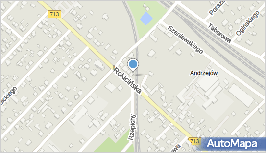 Paczkomat InPost ANJ01A, Rokicińska 390, Łódź 92-412