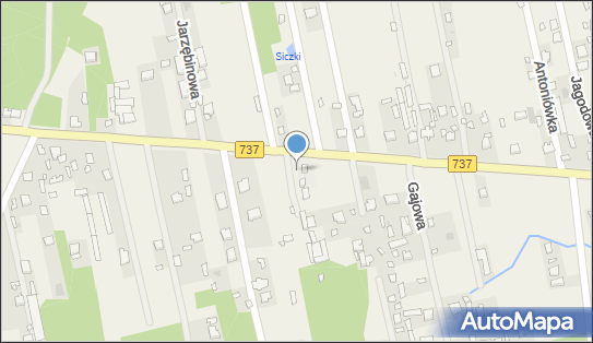 Paczkomat InPost ANW01M, Antoniówka 11, Antoniówka 26-630