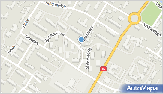 Paczkomat InPost AUG05M, Śródmieście 1A, Augustów 16-300