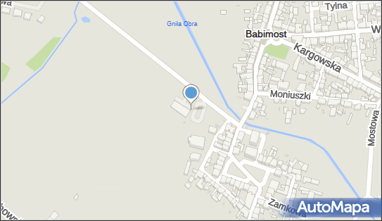 Paczkomat InPost BAB02M, Dworcowa 40 H, Babimost 66-110