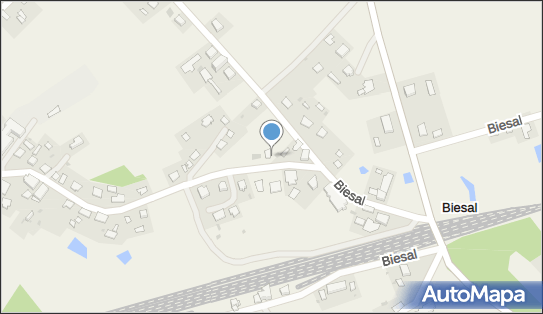 Paczkomat InPost BAL01BAPP, Biesal 67, Biesal 11-036