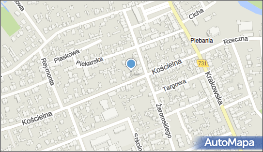 Paczkomat InPost BBG02M, Kościelna 22, Białobrzegi 26-800