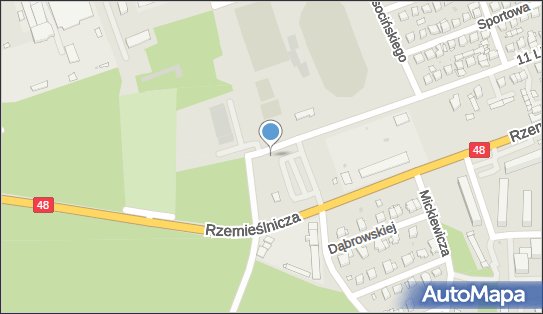 Paczkomat InPost BBG03M, Rzemieślnicza 32, Białobrzegi 26-800