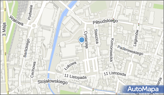 Paczkomat InPost BBI02HO, Cyniarska 11, Bielsko-Biała 43-300