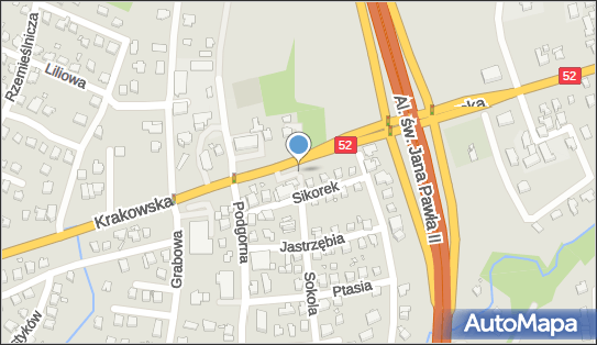 Paczkomat InPost BBI03M, Krakowska 194, Bielsko-Biała 43-300