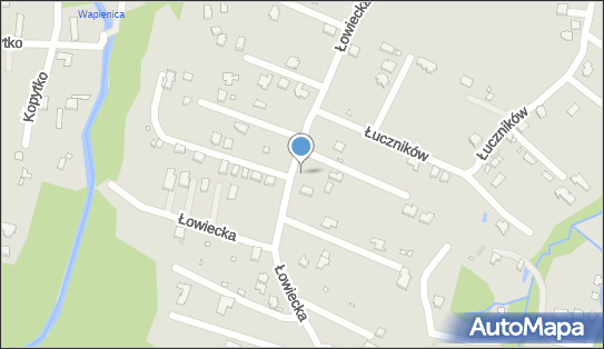 Paczkomat InPost BBI04BAPP, Łowiecka 75, Bielsko-Biała 43-382