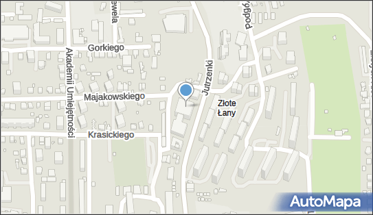 Paczkomat InPost BBI06HP, Jutrzenki 20, Bielsko-Biała 43-300