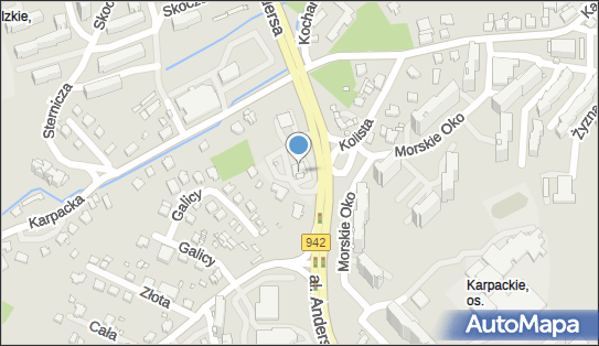 Paczkomat InPost BBI09N, Andersa 131, Bielsko-Biała 43-316