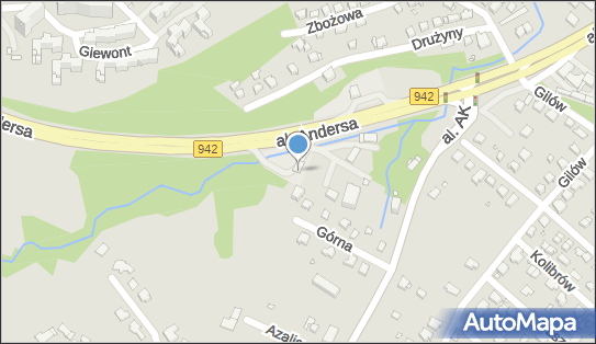 Paczkomat InPost BBI11BAPP, Andersa 47, Bielsko-Biała 43-316