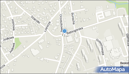 Paczkomat InPost BBI15A, Babiogórska 73, Bielsko-Biała 43-308