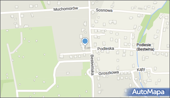 Paczkomat InPost BBI22M, Bestwińska 275, Bielsko-Biała 43-346