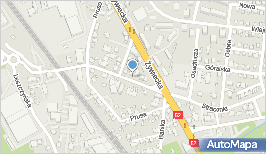 Paczkomat InPost BBI55M, Straconki 17, Bielsko-Biała 43-300