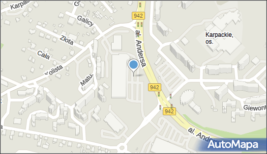 Paczkomat InPost BBI56M, Kolista 23, Bielsko-Biała 43-316