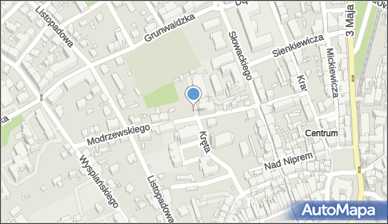 Paczkomat InPost BBI70M, Andrzeja Frycza-Modrzewskiego 12 43-300