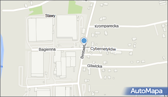 Paczkomat InPost BBI74M, Bestwińska 126, Bielsko-Biała 43-346