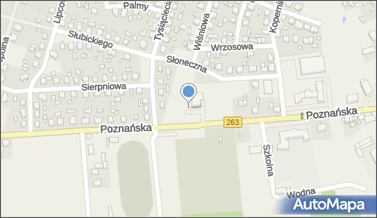 Paczkomat InPost BBK01BAPP, Poznańska 7D, Babiak 62-620