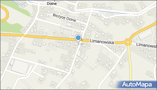 Paczkomat InPost BCD01M, Biczyce Dolne 48, Biczyce Dolne 33-395