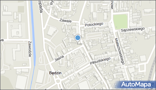 Paczkomat InPost BED07N, Modrzejowska 48, Będzin 42-500