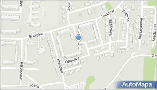 Paczkomat InPost BEL09N, Nefrytowa 4, Bełchatów 97-400