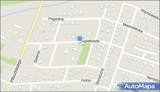 Paczkomat InPost BEL22M, Ks. Jerzego Popiełuszki 9, Bełchatów 97-400