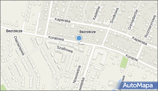 Paczkomat InPost BER02M, Koralowa 86, Bezrzecze 71-220