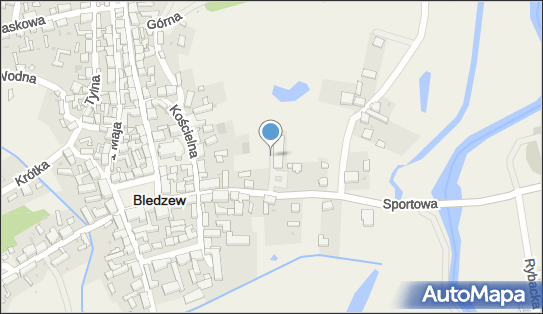 Paczkomat InPost BEW02M, Sportowa 7, Bledzew 66-350