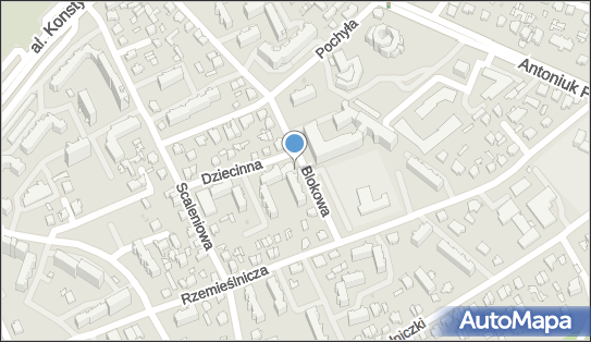 Paczkomat InPost BIA105M, Blokowa 5, Białystok 15-788